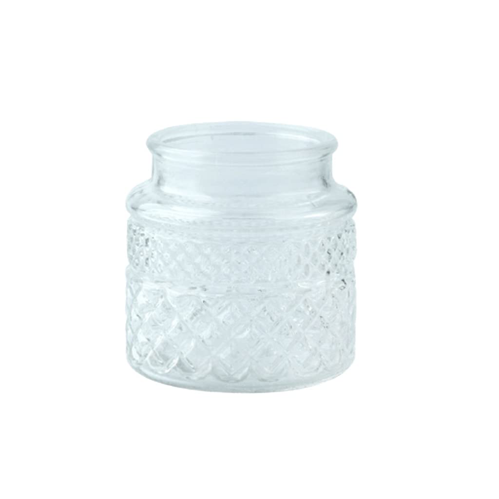 Ngdfgr As Known Unique Vase Modern Vases Glass Flower Vase Clear Glass Floral Vase For Home Office Decor And Wedding Parties Centerpiece Fashion (S),S