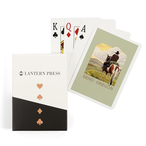 52 Cartas de Póker Cowboy y Caballo, Bend Oregon