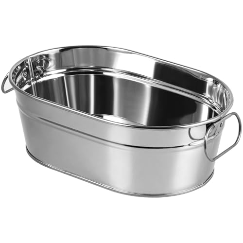 Contenedor de mariscos de acero inoxidable plata con diseño de vajilla creativa para hostelería 2