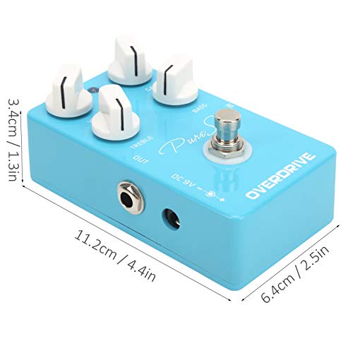 pédale d’overdrive pédale d’overdrive guitare électrique véritable effet de dérivation EQ accessoires d’instruments de… - Les Beatles, Paul McCartney, John Lennon, RIngo Starr, George Harrison pédale d'overdrive pédale d'overdrive guitare électrique véritable effet de dérivation EQ accessoires d'instruments de… – Image 4