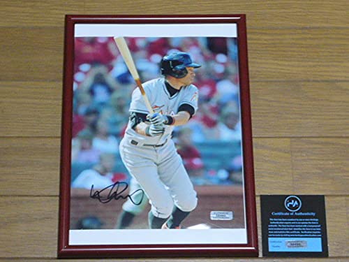 イチロー　2015年マイアミマーリンズ　実使用リストバンド　直筆サイン・証明書有 イチロー 2015年マイアミマーリンズ 実使用リストバンド 直筆