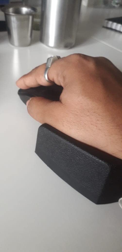 VRIST Ergonomic gliding Wrist Support or Wrist rest for mouse