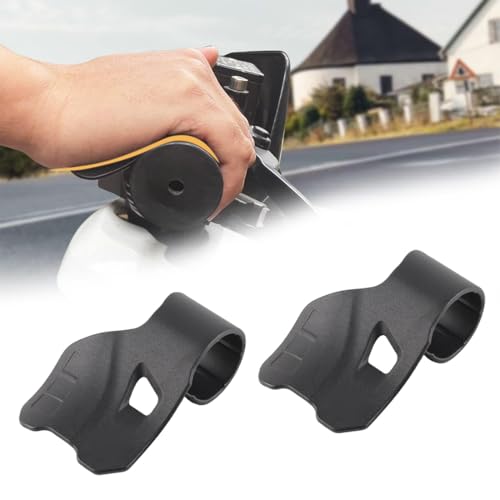 2 Piezas Asistente del Acelerador Handlebar Grips Soporte para La Muñeca, Universal Reposamuñecas del Acelerador, Agarre del Control de Crucero de Moto, Control de Velocidad de Muñeca de La Ayuda