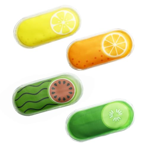 Kids Boo Boo Reusable Cold Packs for Soothing Relief, Fun Hot/Cold Therapy Ice Packs for Injuries