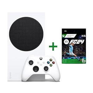 Xbox Series S – White 512GB Digital Console + EA SPORTS FC™ 24 Standard Edition | Xbox & Windows 10/11 – Download Code