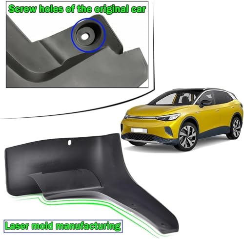 Garde-boue pour VW ID.4 EV stop aux impacts de gravillons et rouille - 5