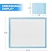 Zdolmy Baby Disposable Changing Pad, 20Pack Soft Waterproof Mat, Portable Diaper Changing Table & Mat, Leak-Proof Breathable Underpads Mattress Play Pad Sheet Protector(13'' 18'')