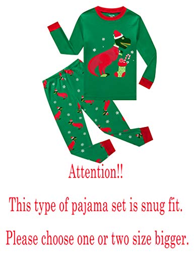 Image of Family Feeling Little Boys Pajamas Sets 100% Cotton Long sleeve Pjs