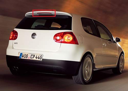 Luce LED per freno posteriore, lenti affumicate nere, di livello superiore, centrale, terza, per Volkswagen Golf V GTI R32 R Line Polo 9N Passat 3C5 R36 2004-2009