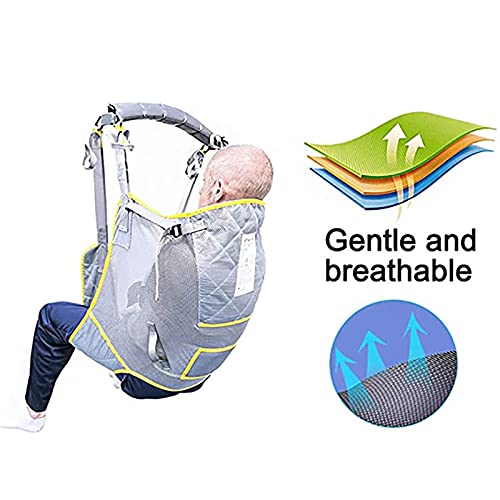 Toileting hoist Sling, Patient Lift Stair Board, Mesh Fabric With Toilet Sling Design With Split Leg, For Elderly, Disabled