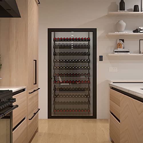 Soporte modular para vinos, capacidad 121 botellas, negro miniatura 3