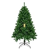 Azorex Árbol de Navidad Artificial Viridian 150cm/180cm/210cm con Soporte Metálico Plegable, Material Pet, Fácil Montaje y Almacenamiento (Viridian, 150 cm)