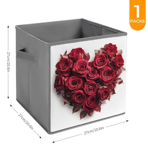 Organiseur de rangement pliable en forme de cœur pour armoire encombrée - 3