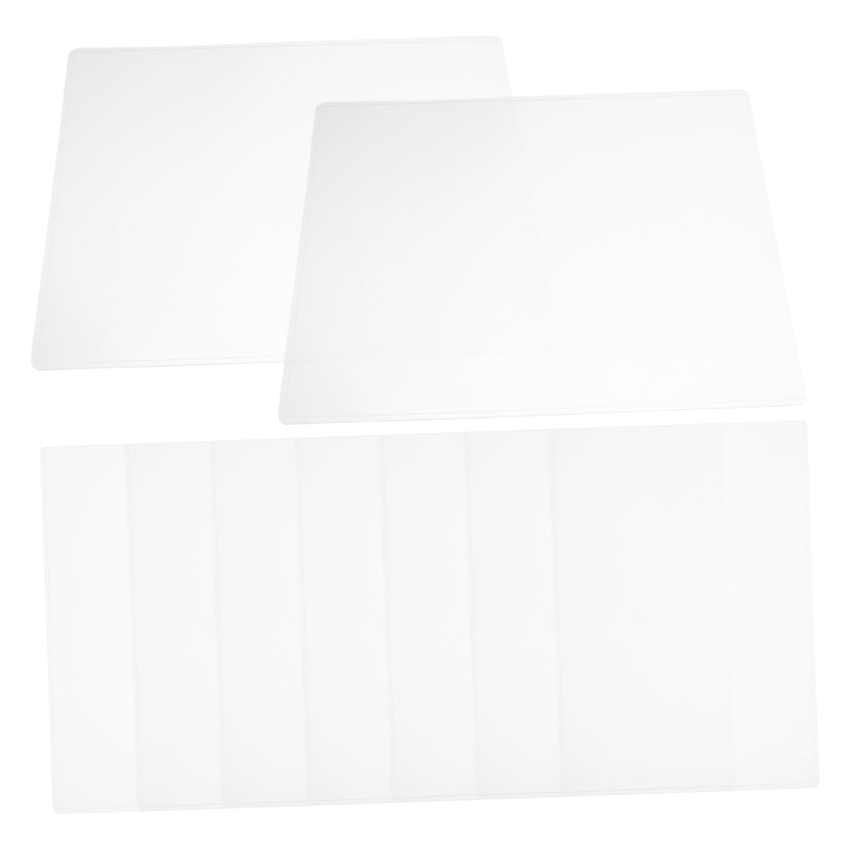 Protezioni Rigide Trasparenti A4 in Plastica, 30 Pezzi | Fogli per Menu, Poster e Album Foto, Design Chiaro e Uso Semplice, Resistenti alla Deformazione
