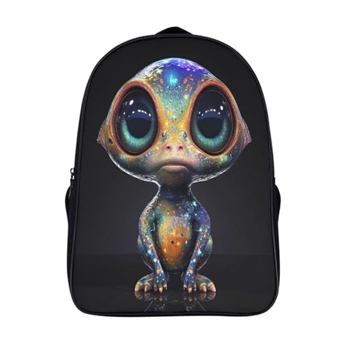 Mochila escolar de alien para niños y niñas impermeable de gran capacidad para primaria