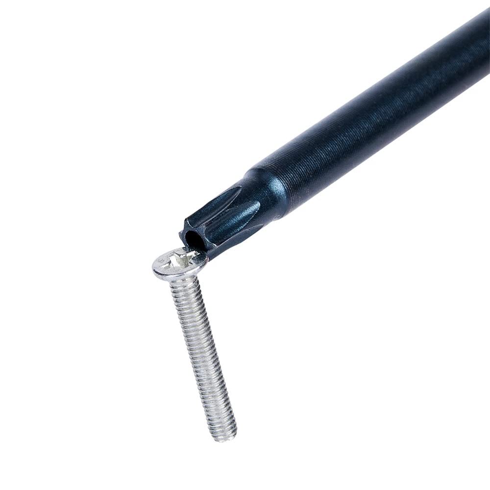 10pcs Magnetic Screwdriver Bits 1/4 Inch Hex Electric Security Screwdriver Drill Set with Hole Hand Tool