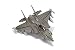 Ultimate Soldier Fighter Jet Military Building Kit, Grey