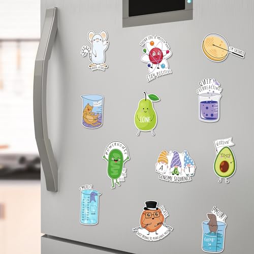 25 imanes decorativos de químicas para refrigerador miniatura 6