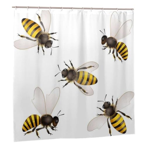 Rideau de douche haut de gamme 183x183 cm décoration hôtel et maison