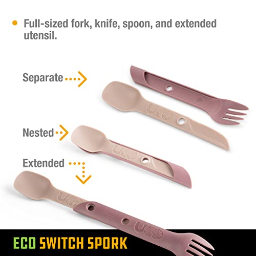 UCO-Recycled-ECO-Switch-Spork-2-Piece-Integrated-Camping-Utensil-Set