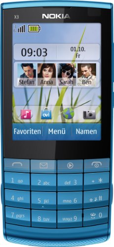 Nokia X3–02, WLAN, écran Tactile Smartphone (6.1 cm (2.4