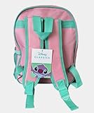 TDL Stitch Backpack Girls Kids Rucksack School Bag Character Carry Bag Pink Adjustable Shoulder Straps Premium Travel Backpacks Lilo - Image 2
