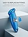 AstroAI Digital Tire Pressure Gauge 0-150PSI Calibrated to ANSI B40.7 +/-1PSI, Accurate in 0.1 Increments, 4 Units for Car Truck Bicycle with Backlight LCD, Blue