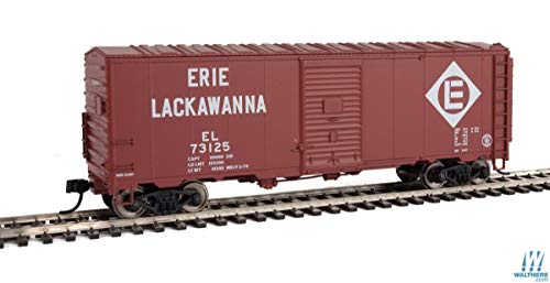 Walthers HO Scale 40' AAR Modernized 1948 Boxcar Erie-Lackawanna/EL #73136