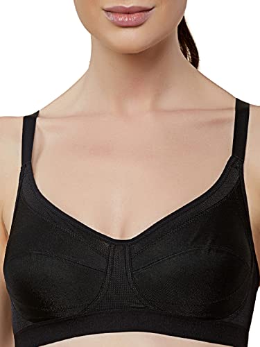 Image of Triumph International Women's Non Padded | Wireless | 20I542 Triaction Full-Coverage Sports Bra with Adjustable Straps | Pack of 1