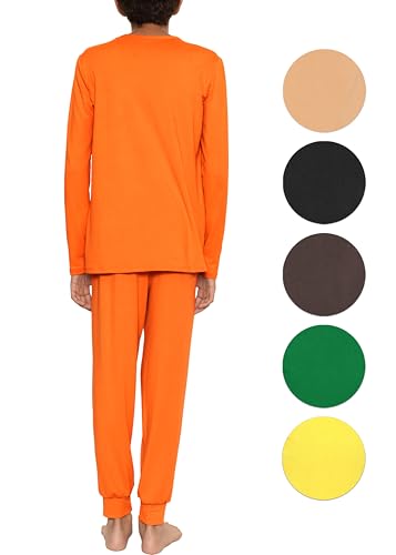Image of STRETCH IS COMFORT Boys Thermal Set Long Sleeve Top with Jogger Pants | Crew Neck or Hoodie | Thermal Underwear For Kids Set
