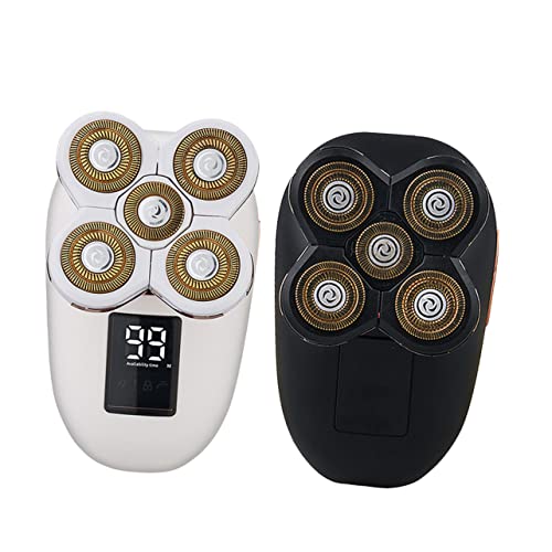 OUNONA LCD Digital Display Rechargeable Shaver for Men Hair Trimmer with Safe Skin Cutting Easy Clean Design for Smooth Grooming and Styling