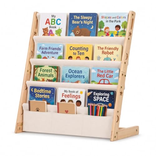 COSYLAND Librería Infantil de Madera de 5 Niveles