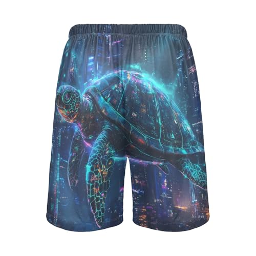Dragon Thunder Men's Pajama Shorts Lounge Sleep Shorts Pjs Bottoms Pants2