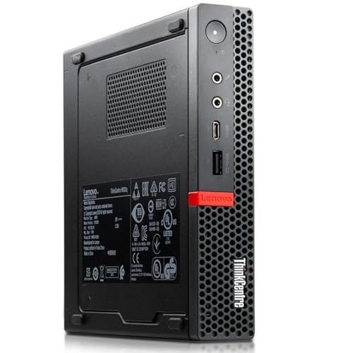 Lenovo ThinkCentre M920q Tiny Mini PC Ordenador de sobremesa, Intel i5-8400T, memoria RAM 16 GB,...