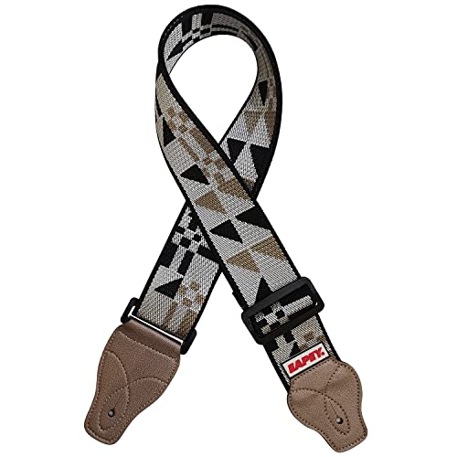Eapey Stylish Guitar Strap-Adjustable Guitar Straps With Sturdy Double-Layer Composite Leather Ends For Bass Electric And Acoustic Guitar #TOP5