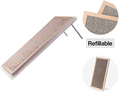 pidan Cat Scratcher Cardboard Cat Toy Cat Scratching ramp 3 Ways to Play Environment-Friendly and Practical Refill for The Scratcher Material Loved by Cats