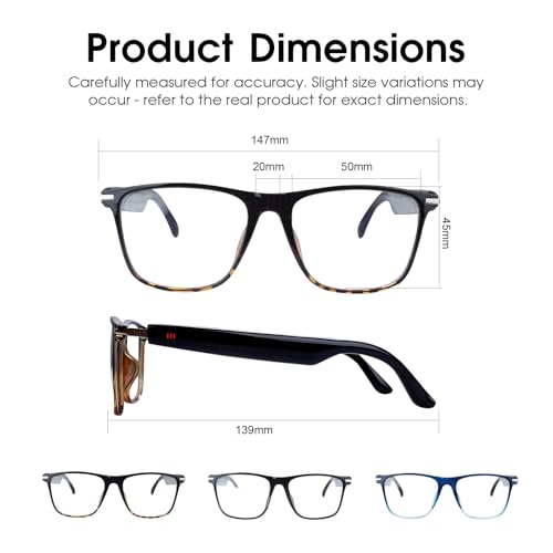 padom AI Smart Glasses for Men & Women, Bluetooth Smart Glasses with 165+ Languages, Photochromic Lenses, AI Assistant, Touch Control & IPX5 Water-Resistant for Travel & Work(Blue) - image 9