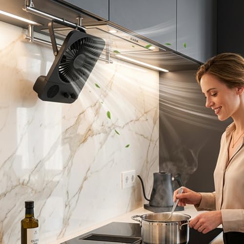 Altavoz de ventilador multifuncional portátil con batería de larga duración 7