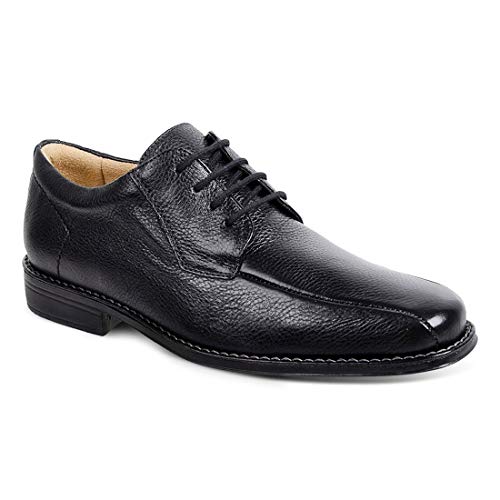 Sapato Social Masculino Bico Quadrado Derby Sandro Moscoloni Belmont Preto (47)