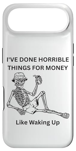 �X�P���g���h�����N�R�[�q�[ I've Done Horrible Things for Money �X�}�z�P�[�X iPhone Air �p