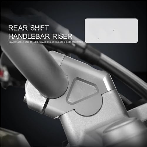 Elevador de Manillar de BMW S1000XR 2015-2018 de 32 mm Adaptador de Abrazadera Negro 3
