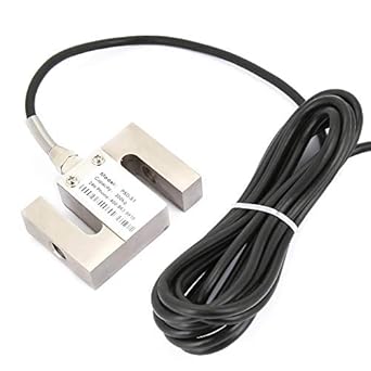 High Precision Load Cell Scale Sensor with S-Type Beam 50/100/300/2000kg for Hopper High Pressure Tension Weighing (300kg)