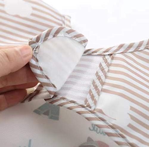 Miniatura 3 de PandaEar Paquete de 3 baberos de manga larga Babero impermeable de manga completa para bebés de 6 a 36 meses