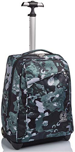 Invicta Trolley Scuola, Verde, Camo Shades, con Spallacci Uso...