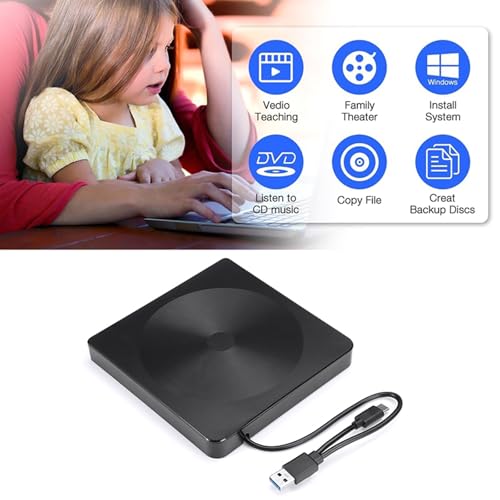 Lecteurs optiques externes double interface USB double compatibilité pour PC portable - 2