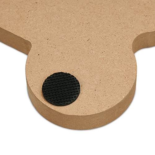Relaxdays interaktives Intelligenzspielzeug für Hunde, Knochen-Design, Futterspielzeug, Leckerli, Schnüffelspiel, natur