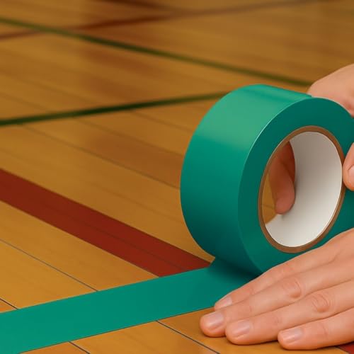 Image of GTSE - Green Vinyl PVC Floor Tape 2 inch x 108ft Safety Marking Tape