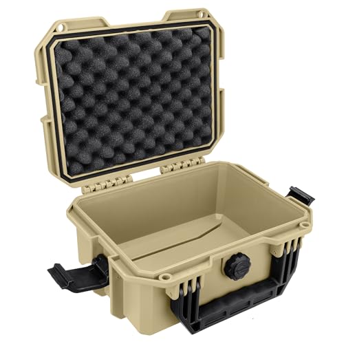 Maleta rígida compacta para cámara Eylar 11.8" tan miniatura 5