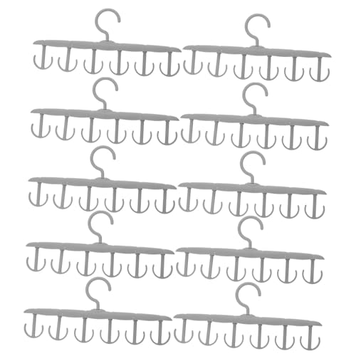 Perchas Bebe Madera Gris Marca HIAKDOFT