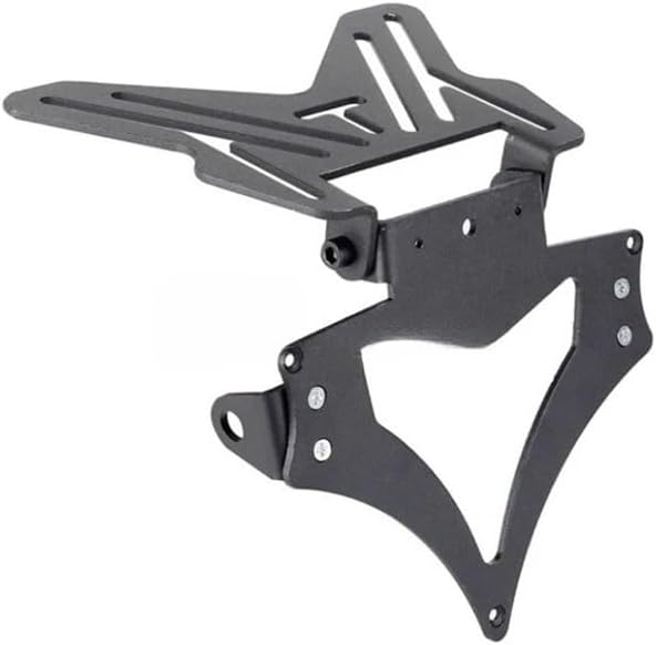 Motorcycle License Plate Bracket Fits for Universal License Plate Holder Side Signal Light Frame Eliminator Motorcycle Number Bracket Kit